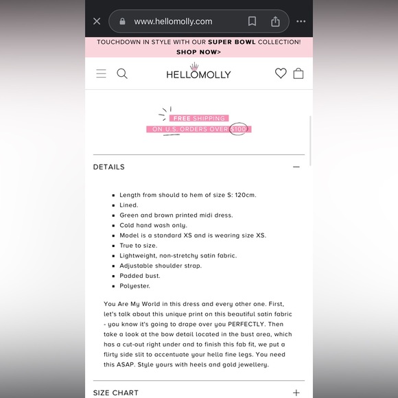 Hello Molly Floral Padded Sweetheart Sleeve Less Midi Dress - Picture 9 of 9